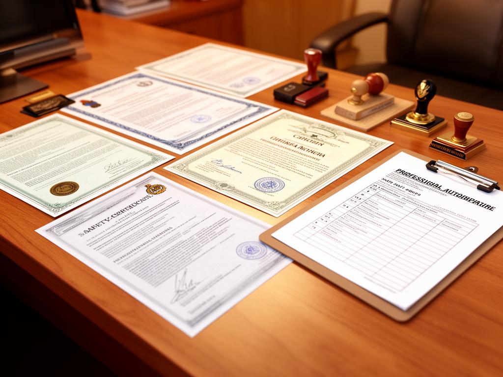 Certificate si autorizatii profesionale pentru servicii DDD